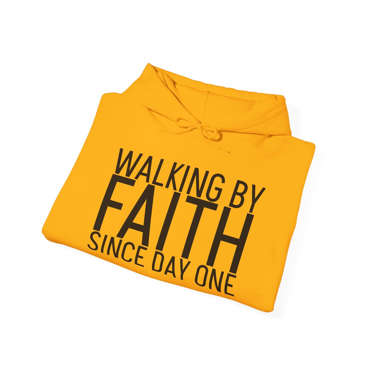 Walking by Faith Since Day One - Hoodie