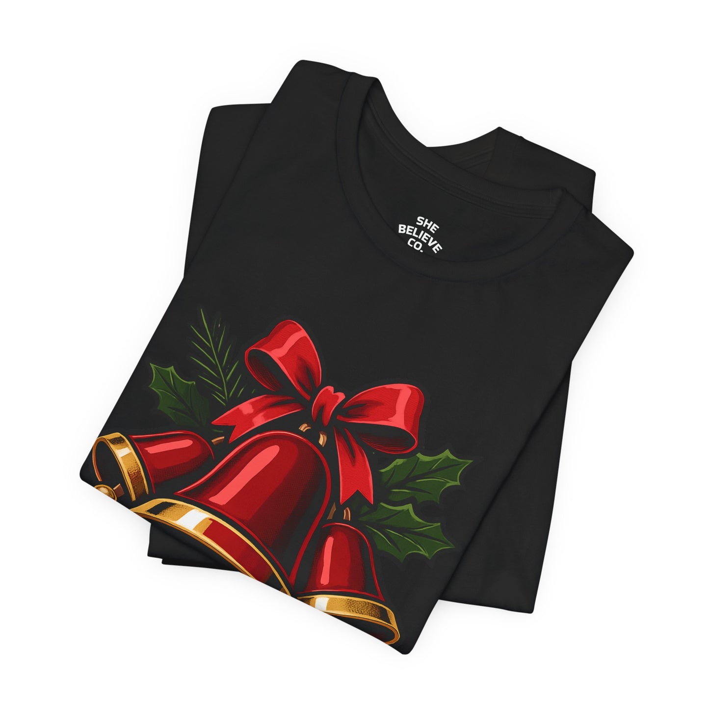 Christmas Bells Festive Holiday T-Shirt