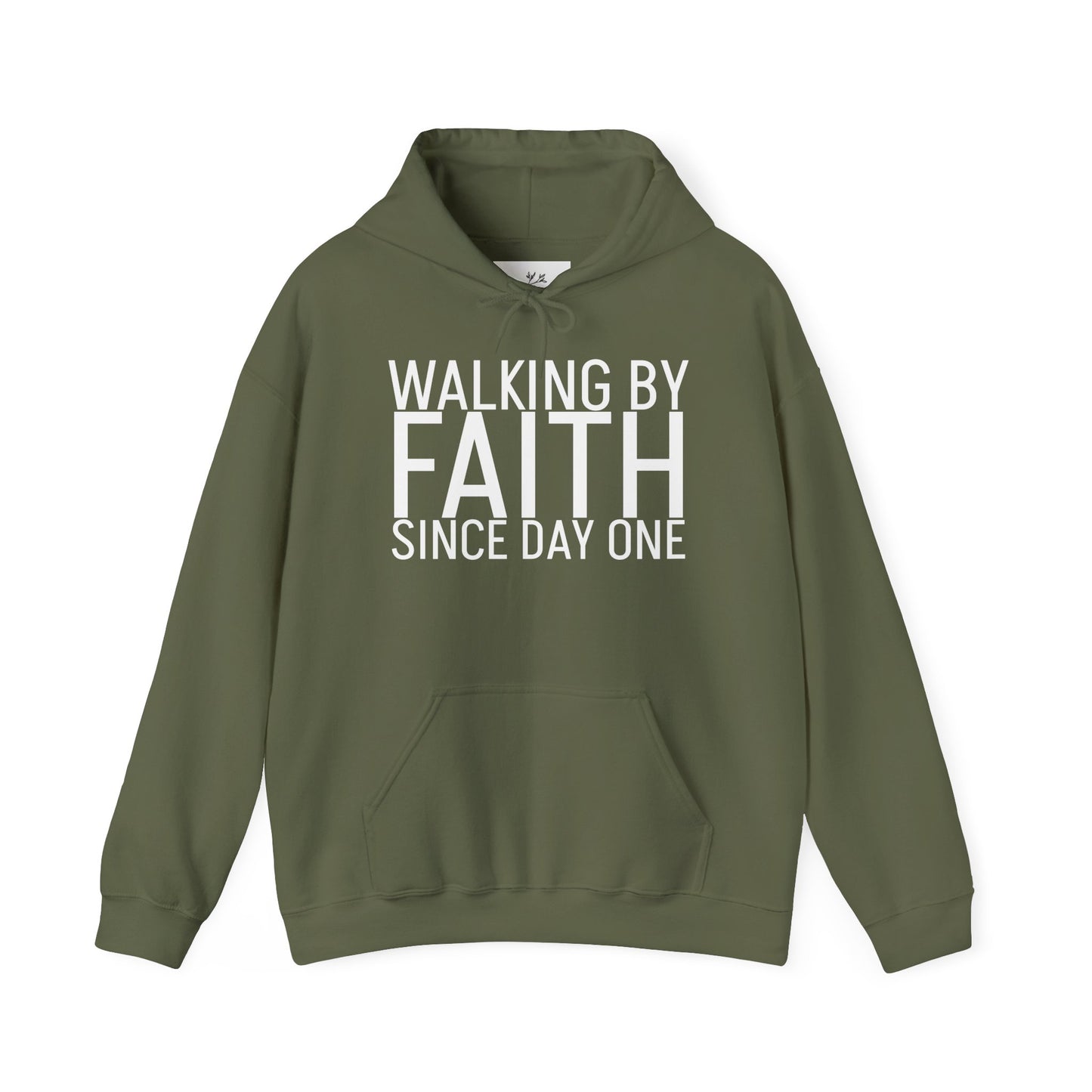 Walking by Faith Since Day One - Hoodie