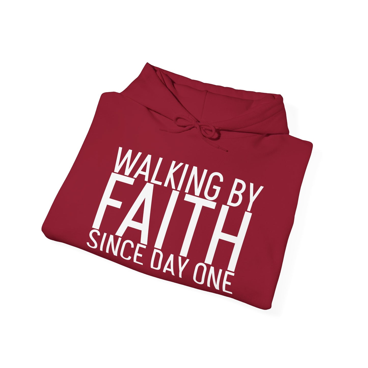 Walking by Faith Since Day One - Hoodie