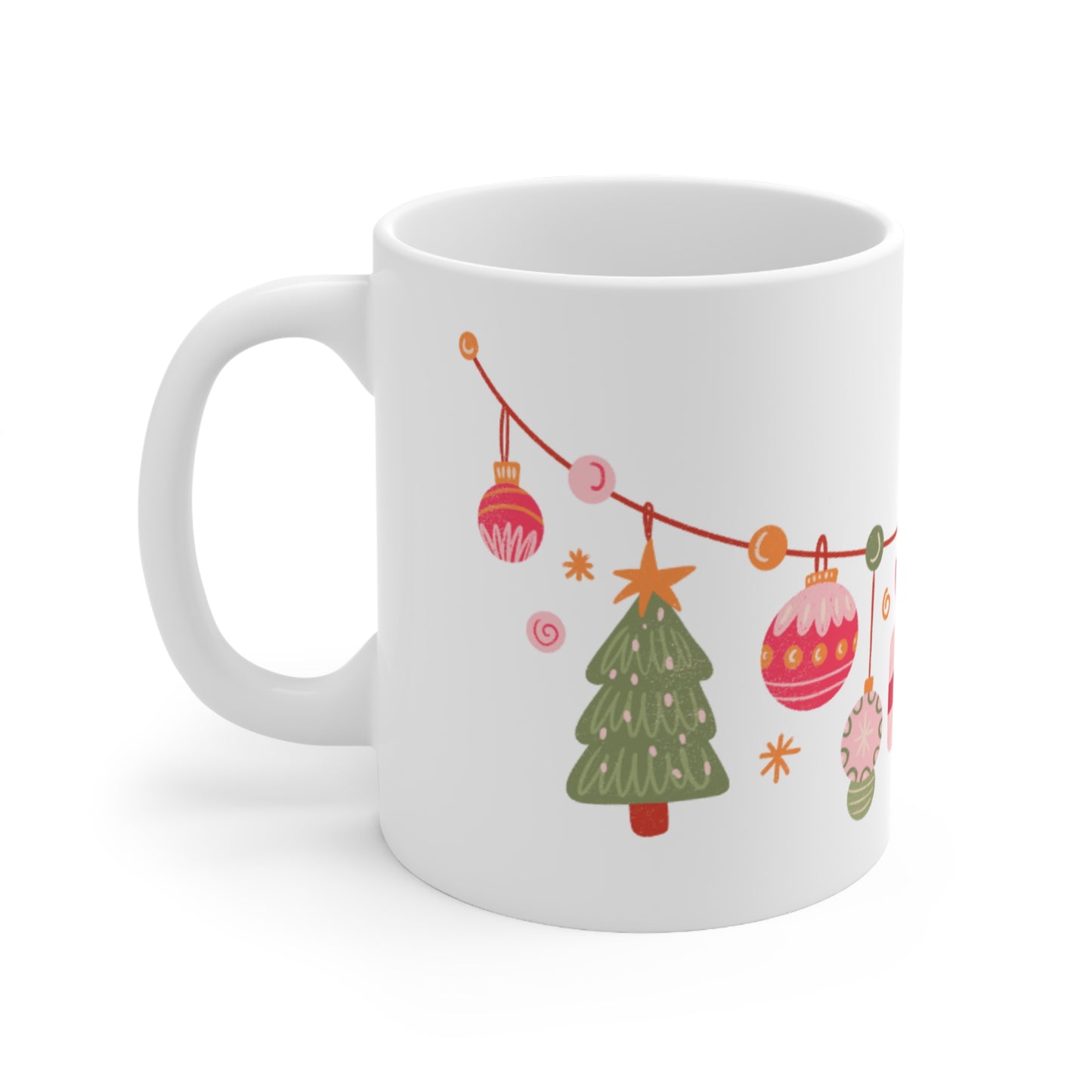 Christmas Garland Mug 11oz 15oz