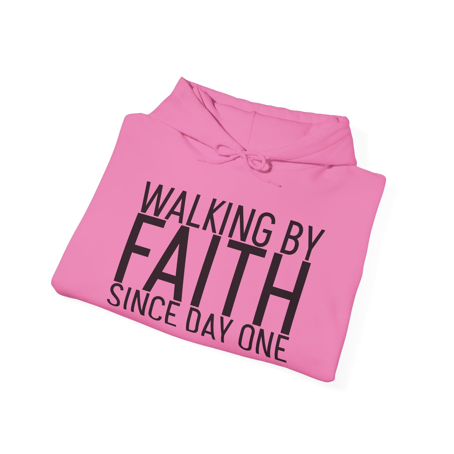 Walking by Faith Since Day One - Hoodie