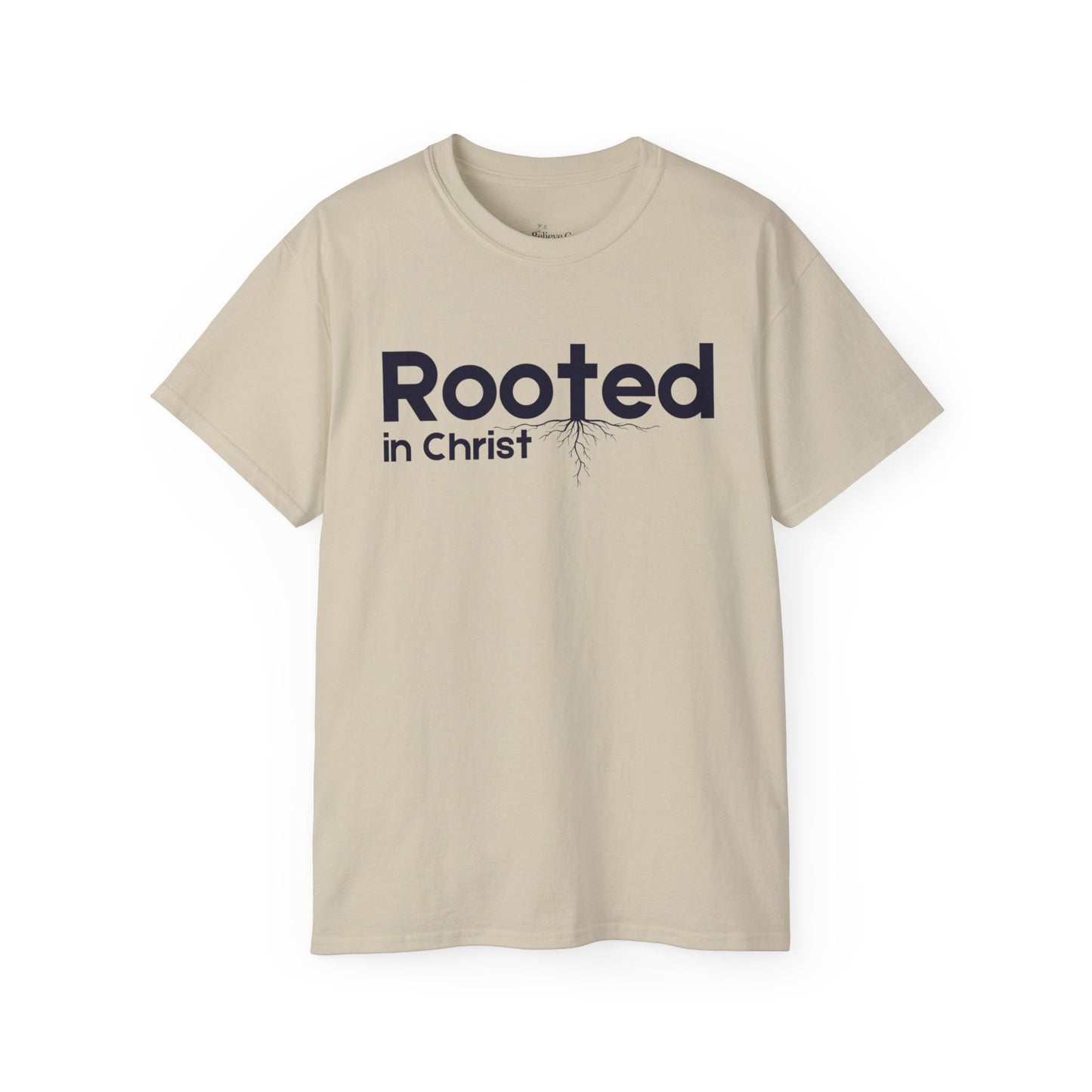 Copy of Rooted in Christ  T-Shirt, White