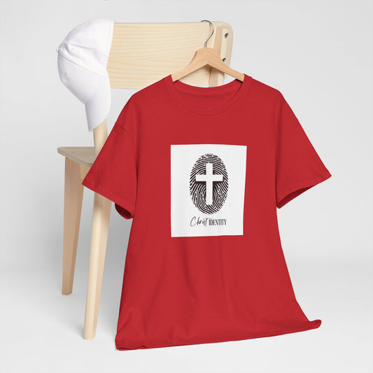 Christ Identity Fingerprint T-Shirt