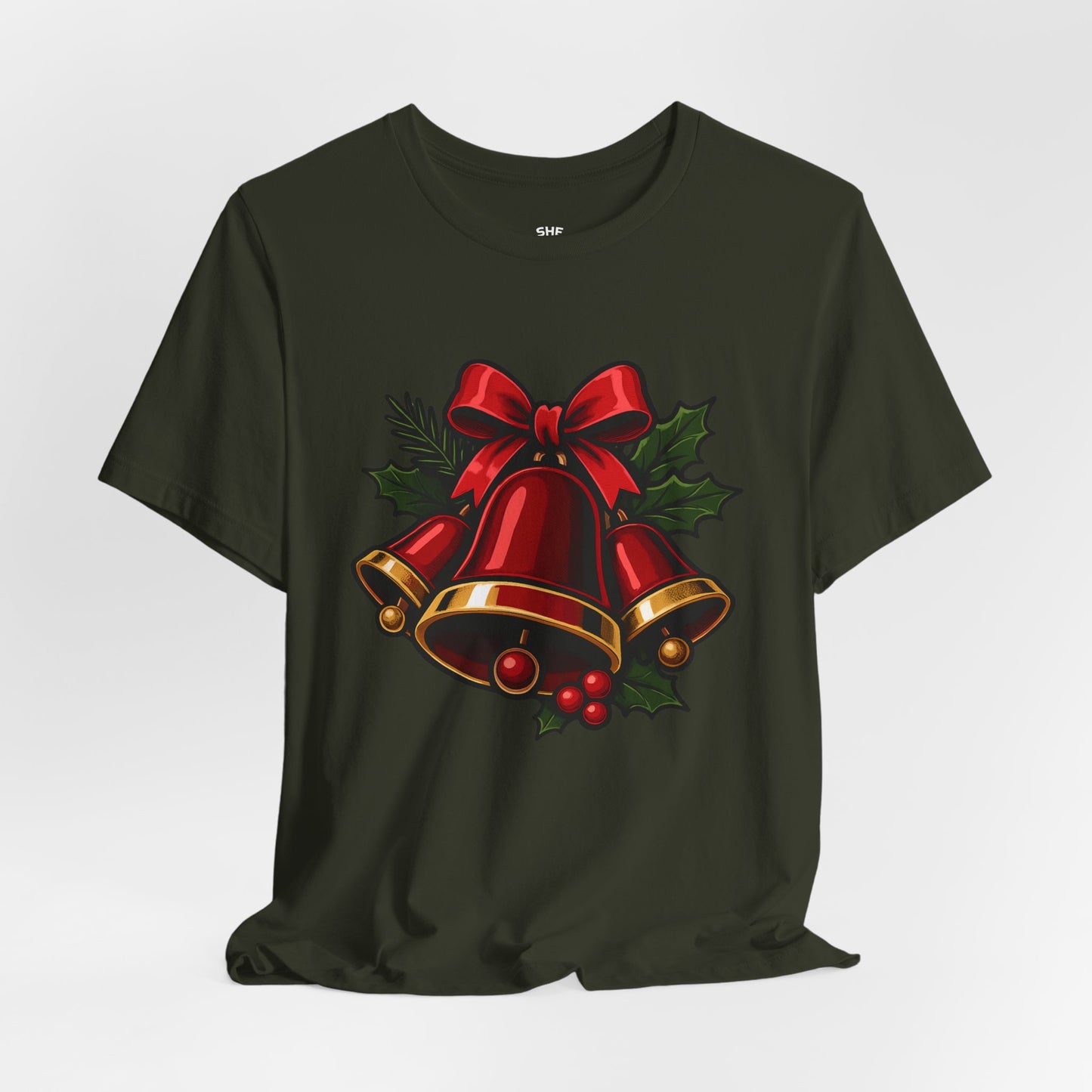 Christmas Bells Festive Holiday T-Shirt