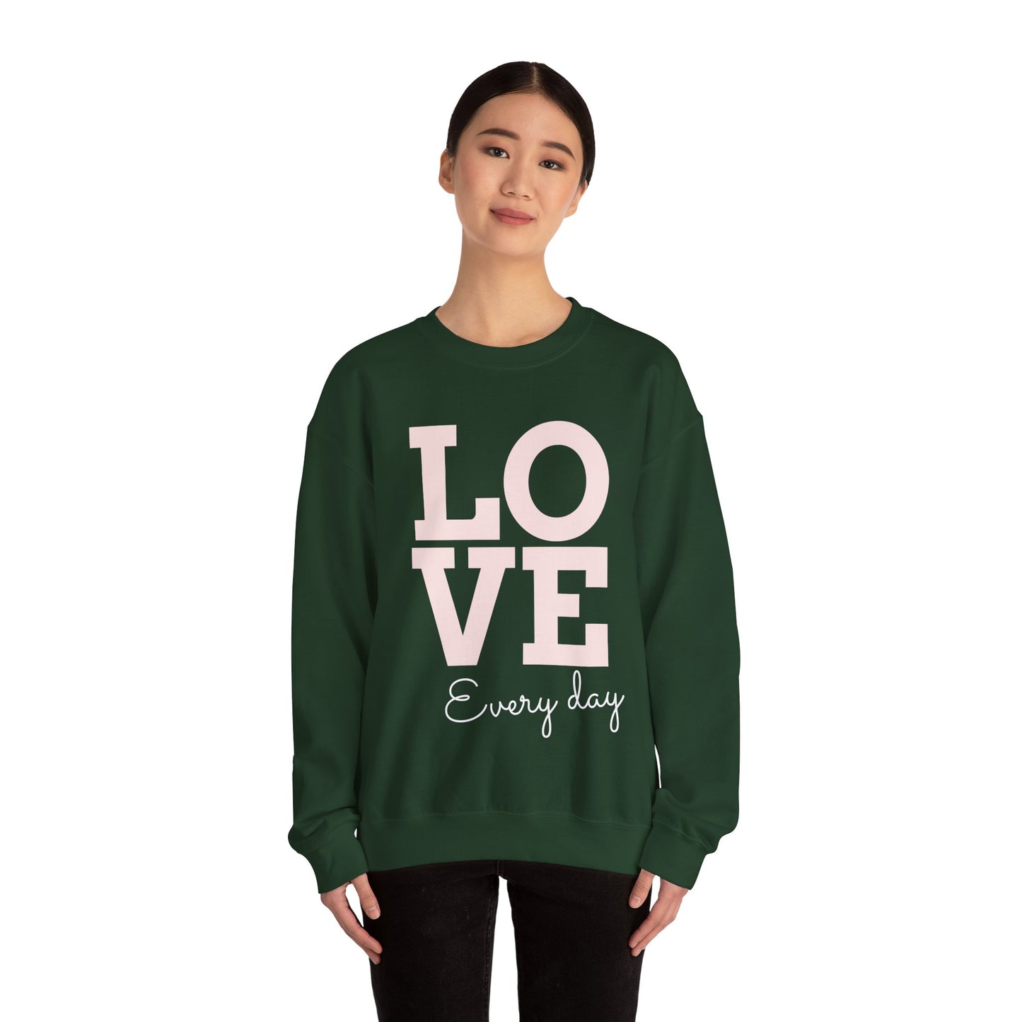 Love everyday – SheBelieves Co. Crewneck Sweatshirt
