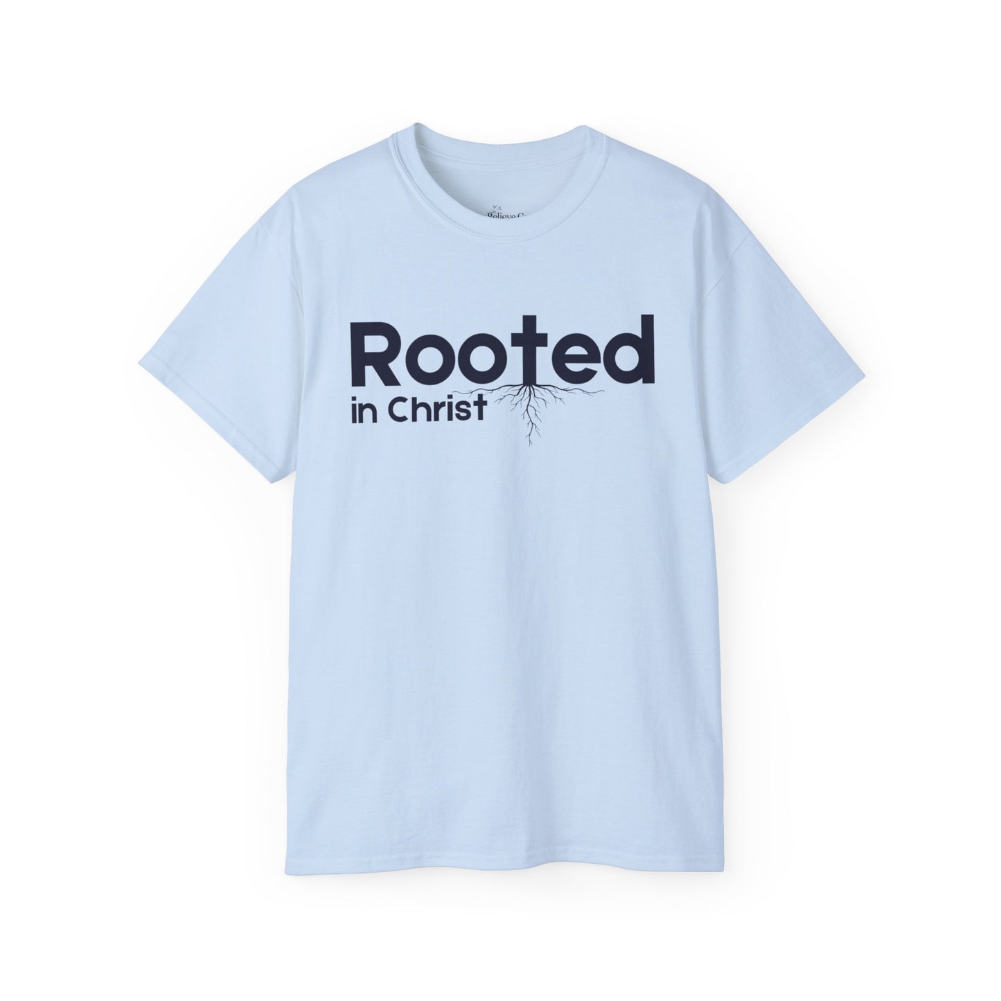 Copy of Rooted in Christ  T-Shirt, White