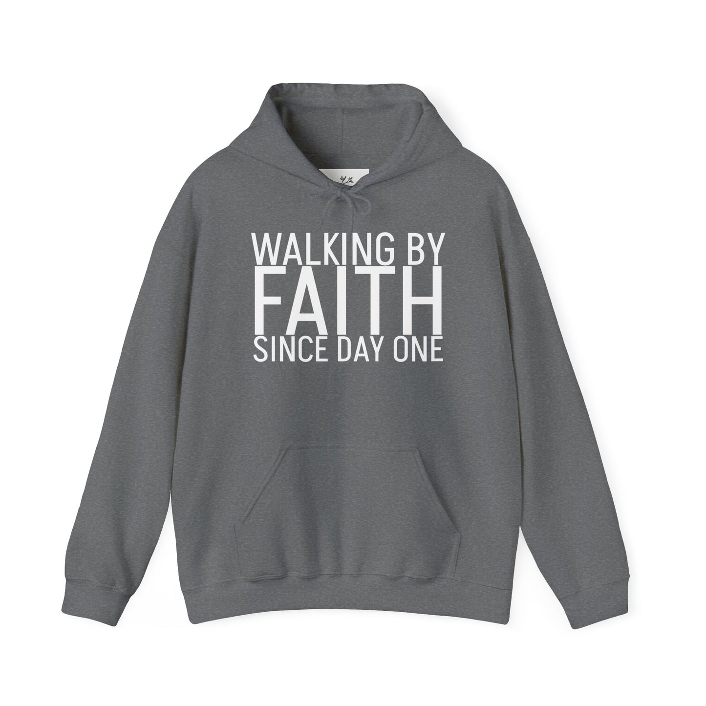 Walking by Faith Since Day One - Hoodie
