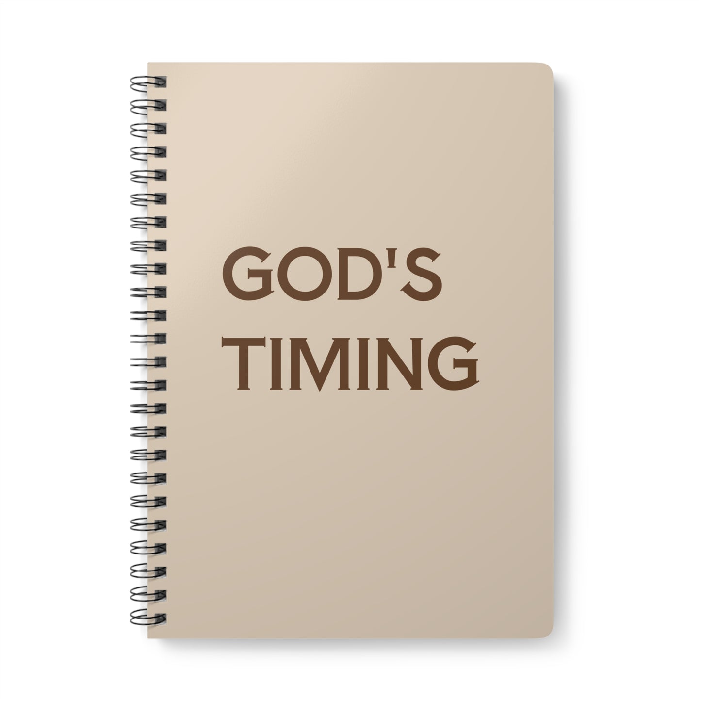 God's Timing Christian Journal Notebook