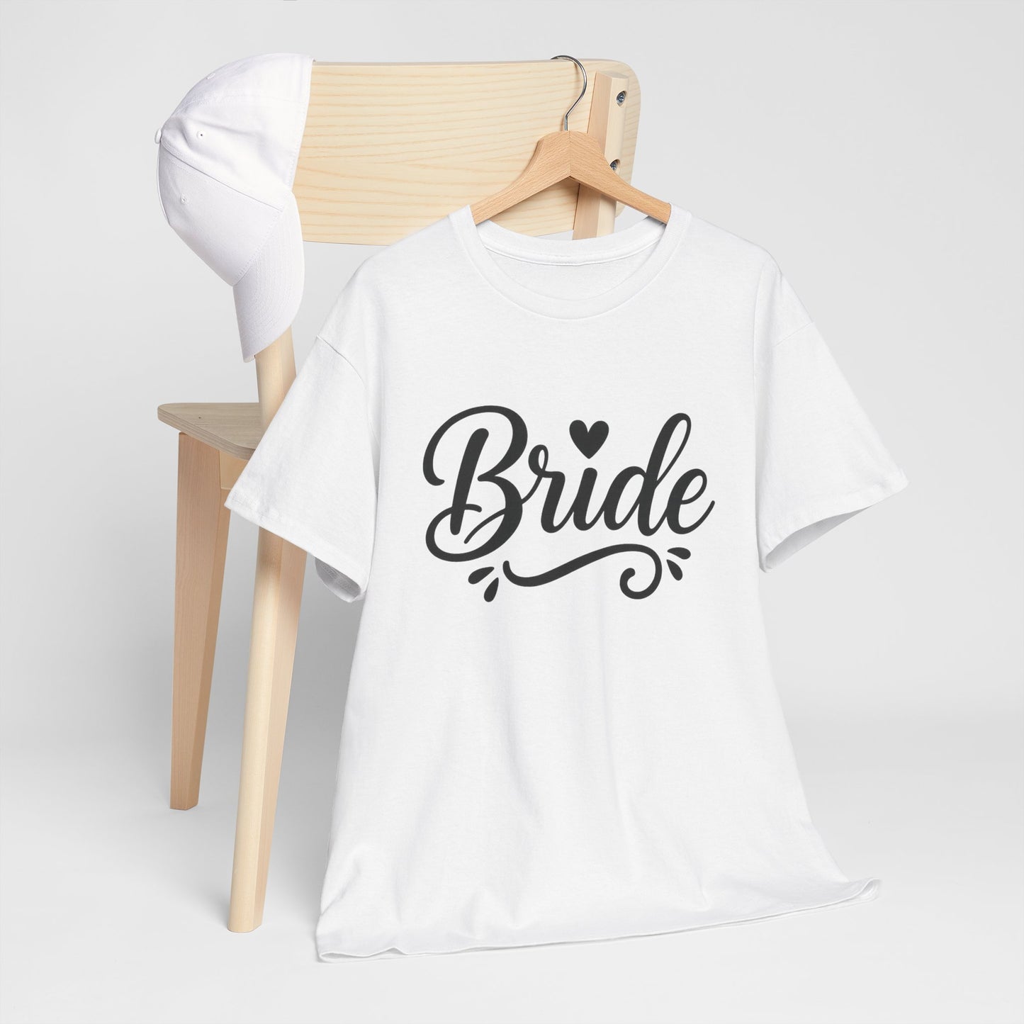 Bride  with a heart Heavy Cotton T-Shirt