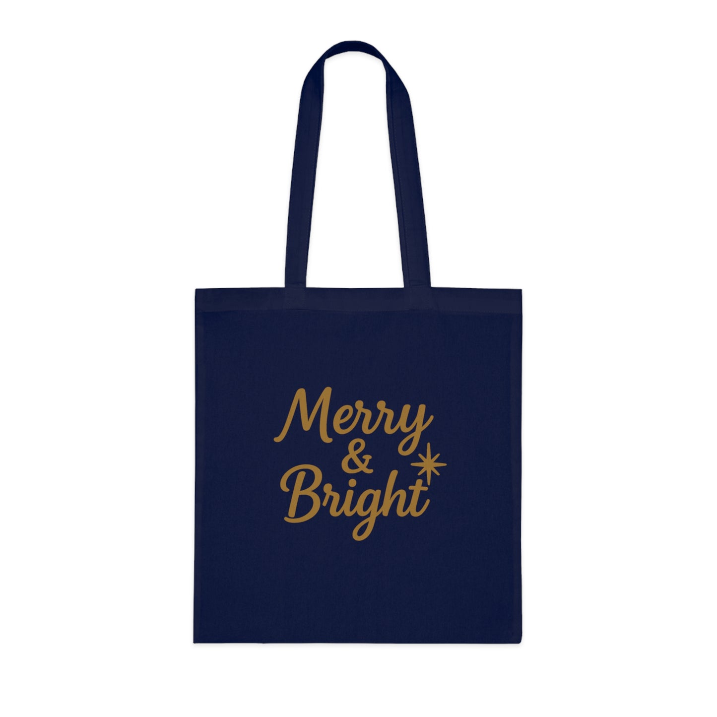Christmas Totebag Merry and Bright