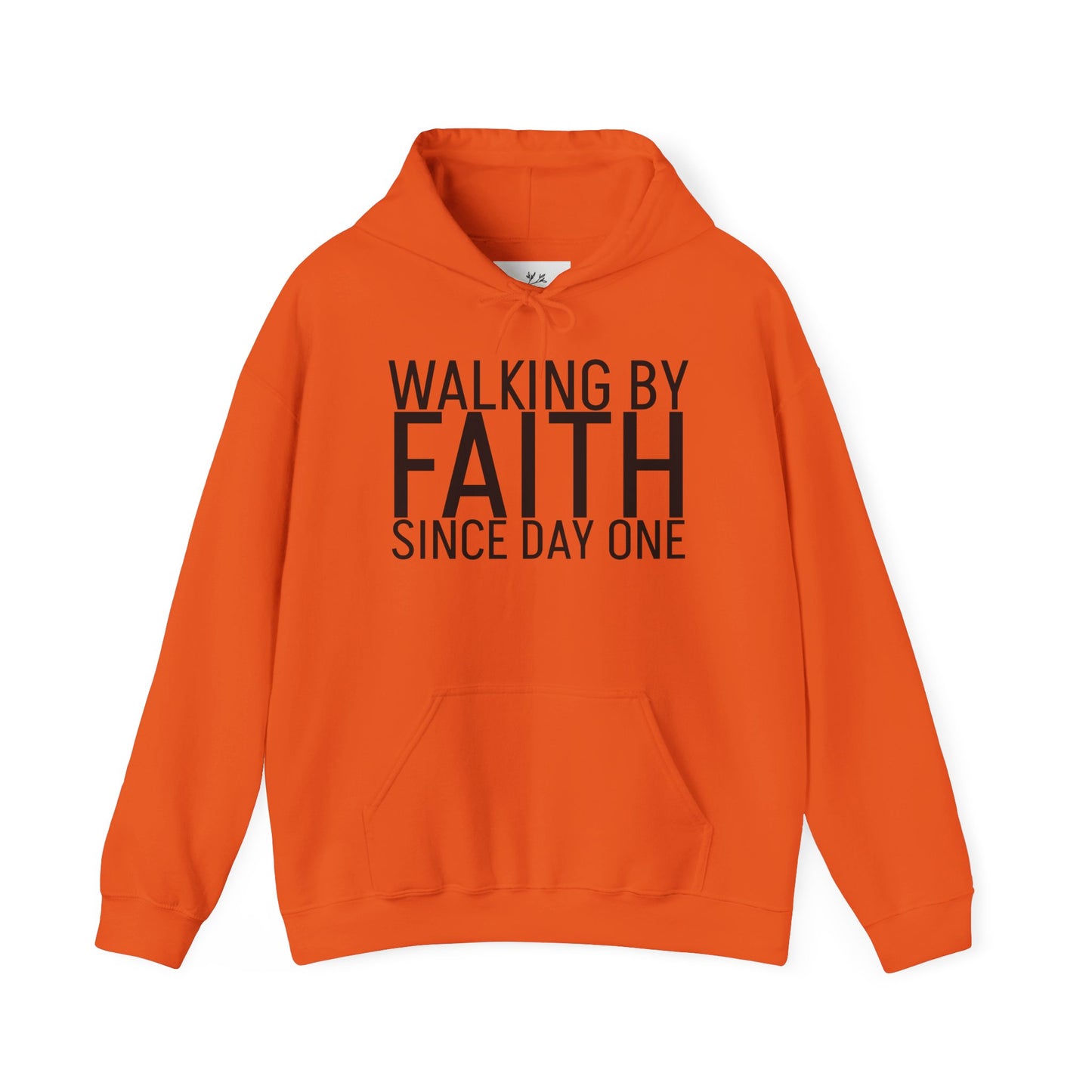 Walking by Faith Since Day One - Hoodie