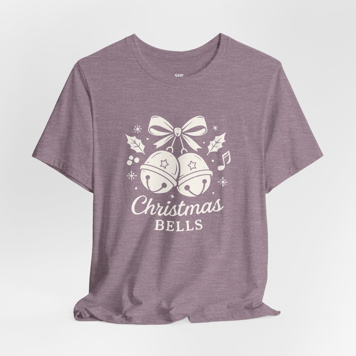 Christmas Bells T-Shirt — Festive Holiday Tee with Jingle Bell Design