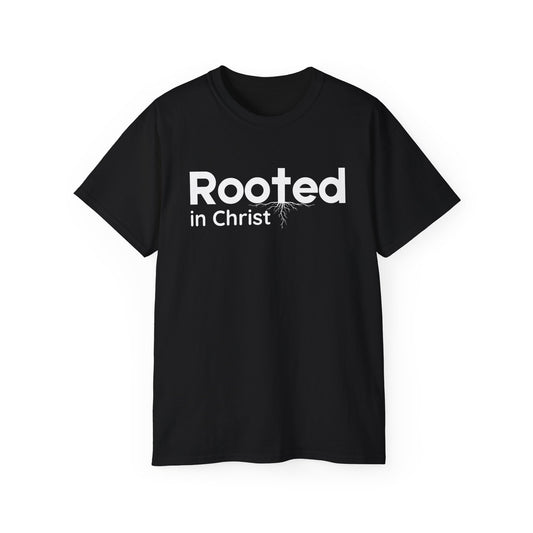 Rooted in Christ T-Shirt - Black
