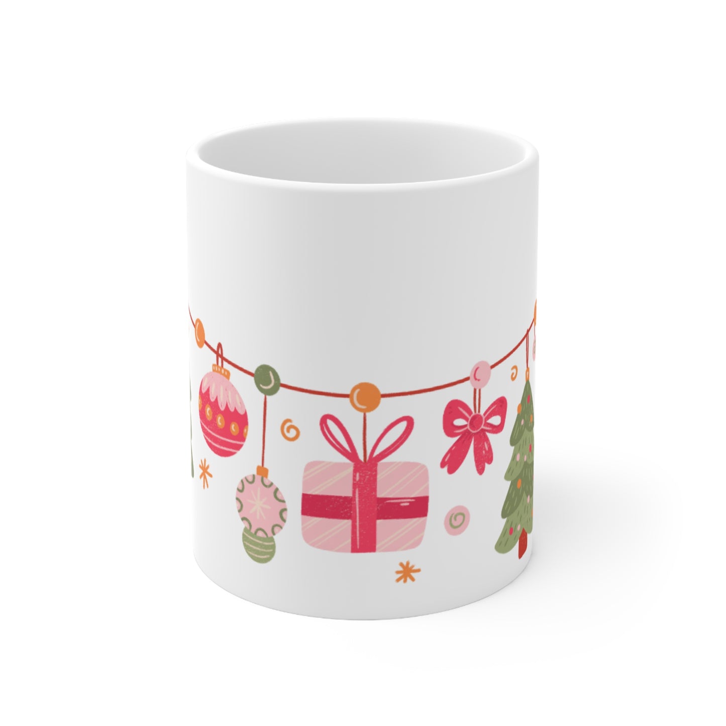 Christmas Garland Mug 11oz 15oz