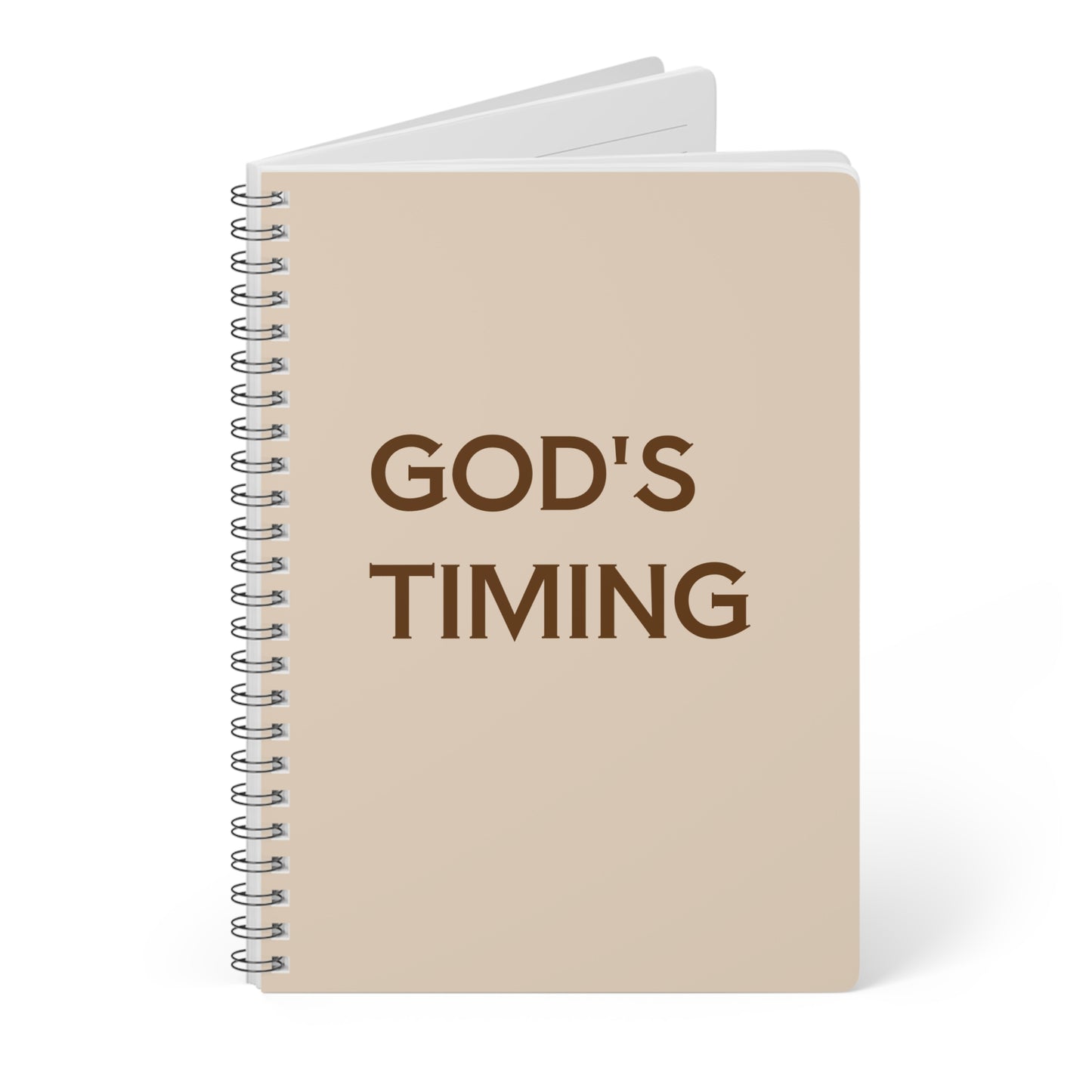 God's Timing Christian Journal Notebook