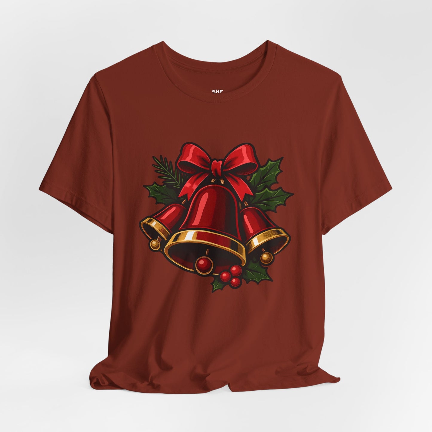 Christmas Bells Festive Holiday T-Shirt