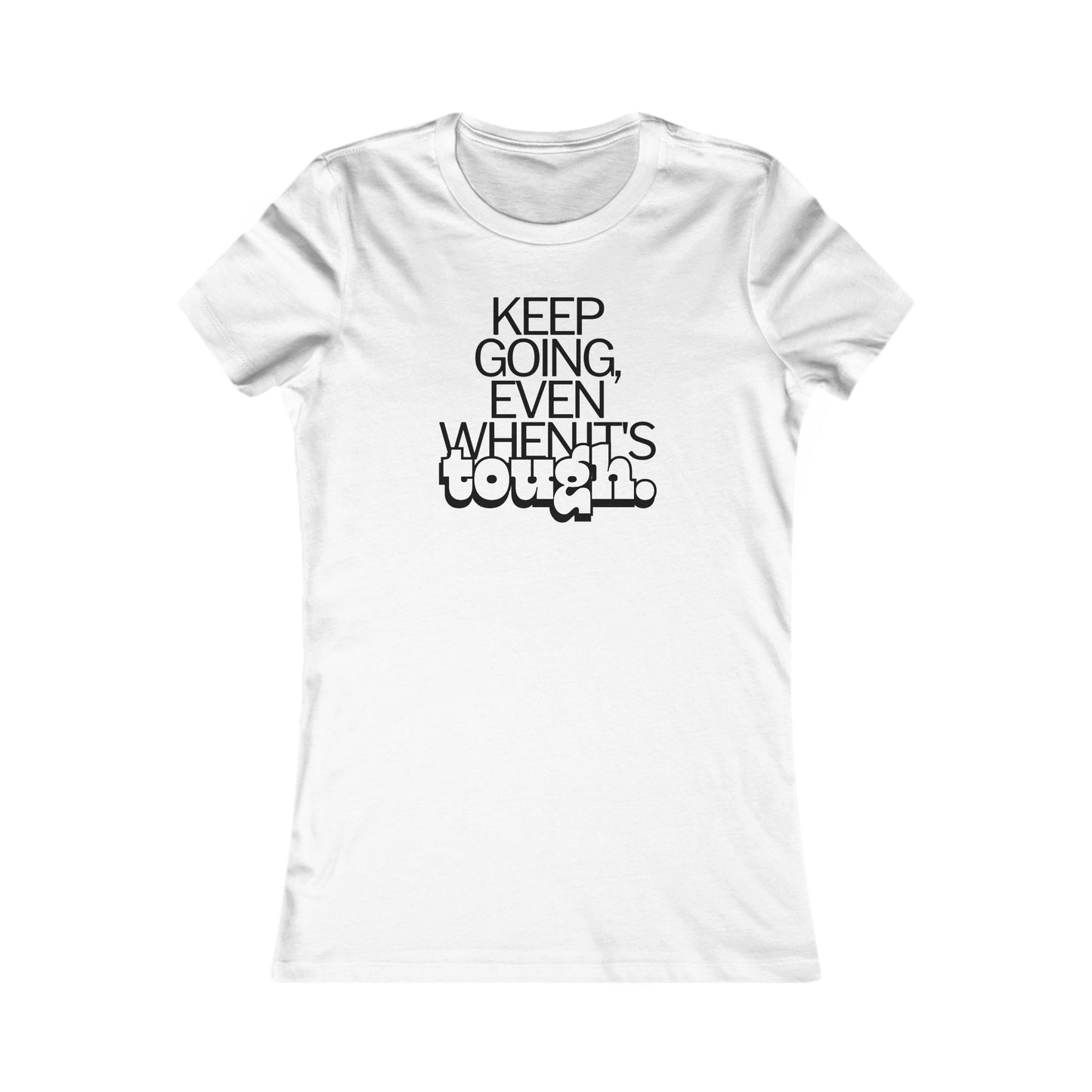 Keep going Slim Fit T-Shirt