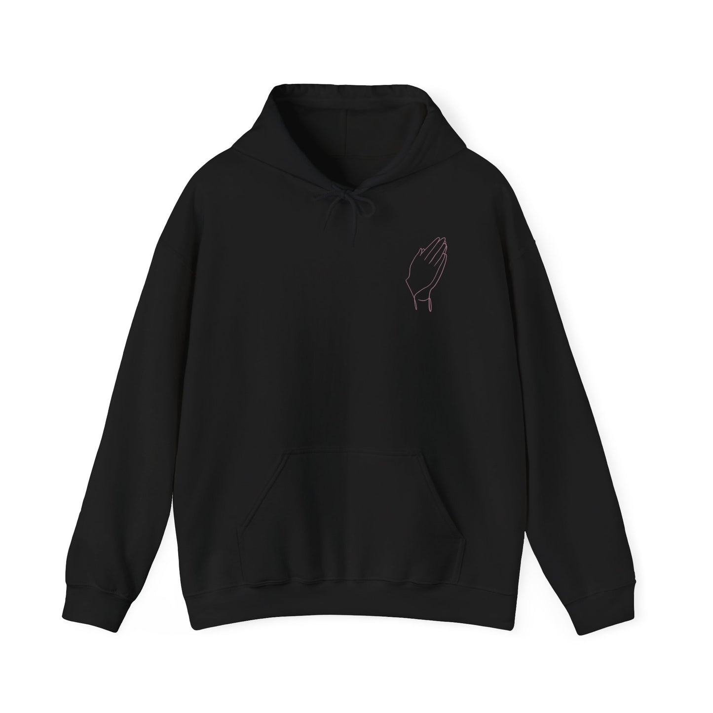 She Believe Co Hoodie — Inspirational Logo Pullover - Black