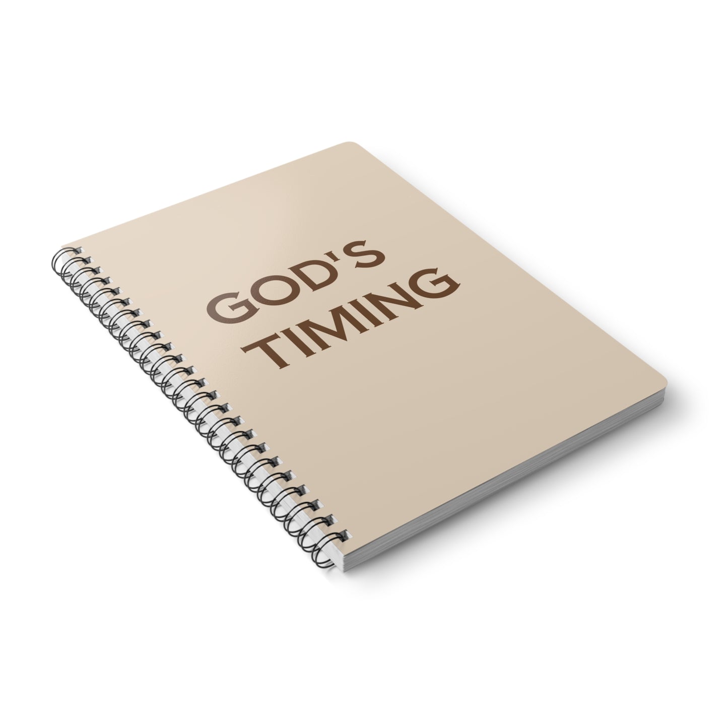 God's Timing Christian Journal Notebook