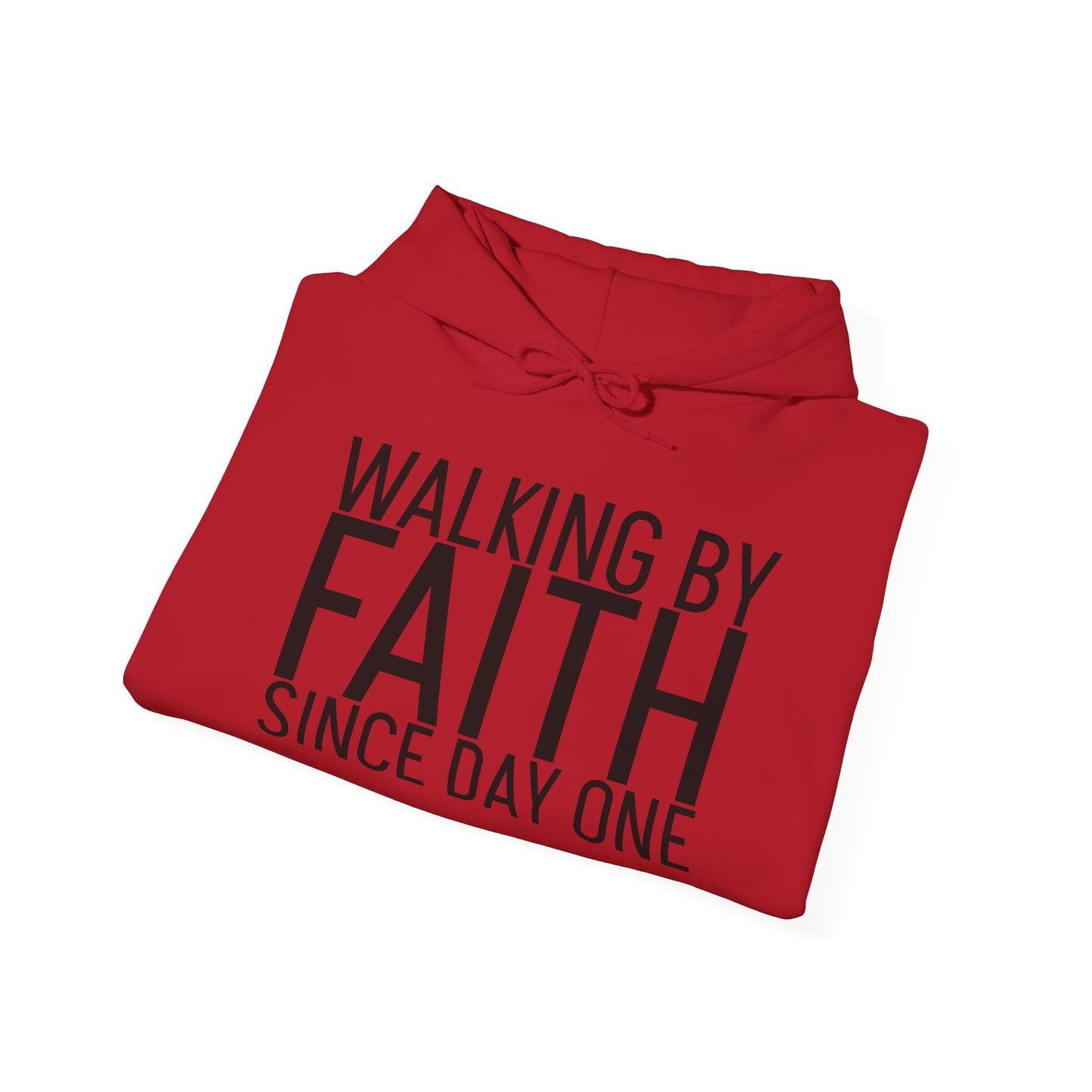 Walking by Faith Since Day One - Hoodie