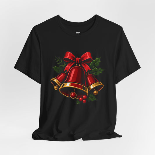 Christmas Bells Festive Holiday T-Shirt